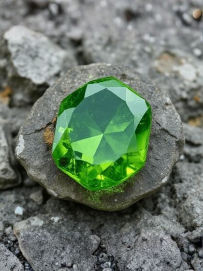 Peridot Grün